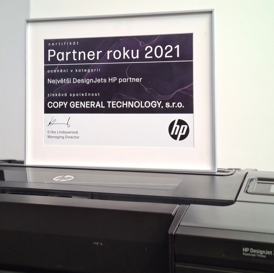 Copy General HP Partnerem roku 2021