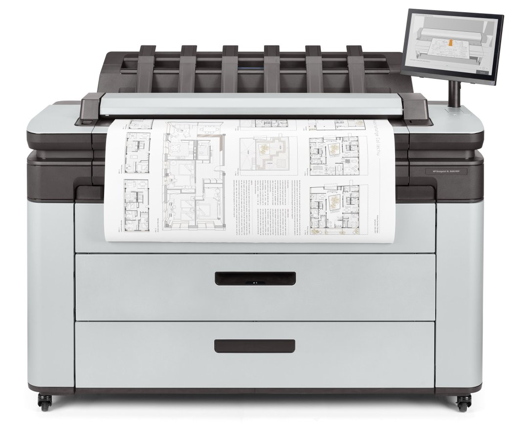 Velkoformátové multifunkční tiskárny HP DesignJet XL3600
